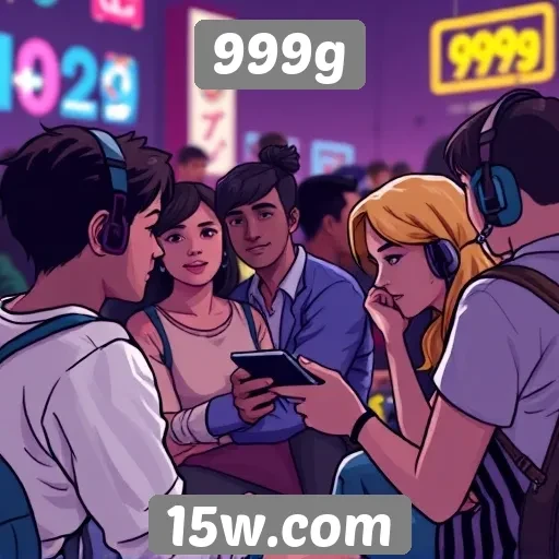 Explorando as funcionalidades de socialização em 999g